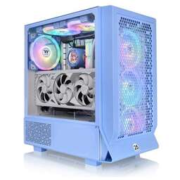 THERMALTAKE Корпус ATX Ceres 330 TG ARGB Hydrangea, Midi-Tower, без БП, голубой [ca-1y2-00mfwn-00]