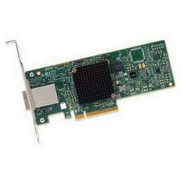 BROADCOM HBA-адаптер LSI SAS 9300-8E SGL (LSI00343 / H5-25460-00 / H3-25460-02H) PCIe 3.0 x8 LP, SAS/SATA 12G HBA, 8port(2*ext SFF8644), 3008 IOC RTL {5}