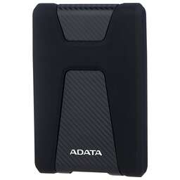 A-DATA Внешний диск HDD DashDrive Durable HD650, 2ТБ, черный [ahd650-2tu31-cbk]