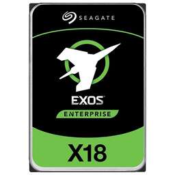 SEAGATE Жесткий диск Exos X18 ST10000NM018G-FR, Factory Recertified, 10ТБ, HDD, SATA III, 3.5"