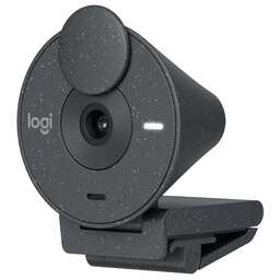 LOGITECH Web-камера HD Webcam Brio 300, черный/черный [960-001436]