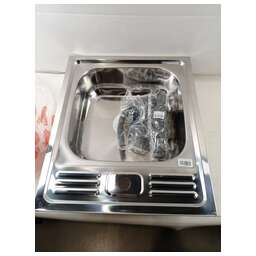 FABIA 62272 Мойка 60х50 наклад 0.6 мм + большой сифон с переливом (8749778)