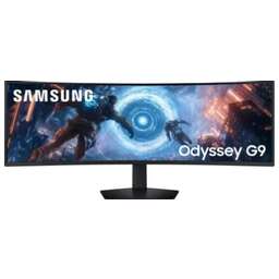 SAMSUNG 49" Монитор Odyssey G9 S49FG916EIXCI, 5120x1440, VA, 144Гц, 2хHDMI, 1хDP, изогнутый, черный [ls49fg916eixci]