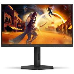 AOC 23.6" Монитор Gaming 24G4HX, 1920x1080, IPS, 200Гц, 2хHDMI, 1хDP, черный