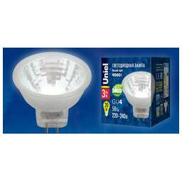 UNIEL (UL-00001703) LED-MR11-3W/NW/GU4/220V GLZ21TR