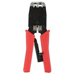 ITK Инструмент обжимной TM1-B11V для RJ-45/RJ-12/RJ-11 (упак:1шт) красный