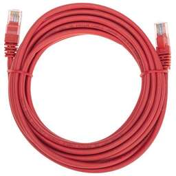 REXANT Патч-корд U/UTP, CAT 5e, RJ45-RJ45, 26AWG, LSZH, красный, 5м