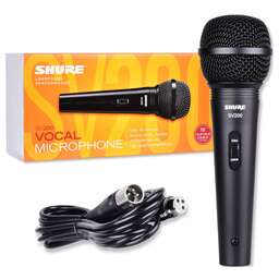 SHURE Микрофон проводной SV200-A 4.5м черный
