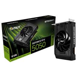 PALIT Видеокарта RTX5050 STORMX 8GB GDDR6 128bit 3xDP HDMI 1FAN ITX RTL