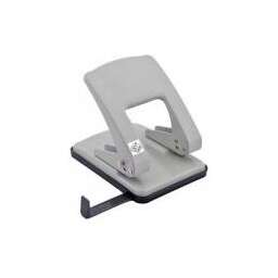 KW-TRIO Дырокол Stylish Heavy Duty 09760L/GR макс.:40лист. металл серый отв.:2 с линейкой