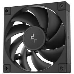 DEEPCOOL Вентилятор FD12 120мм, 4-pin, 2050об/мин, 27.6 дБ, черный, Ret [r-fd12-bknpn1-g]
