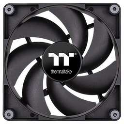 THERMALTAKE Вентилятор для корпуса CT120 120х120x25 черный 4-pin 25.8дБ (упак.:2шт) (CL-F147-PL12BL-A) Ret