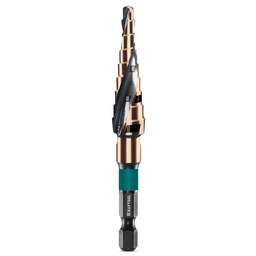KRAFTOOL COBALT 4-12мм, 9 ступеней, азотирование, винтовая спираль, сверло ступенчатое(29691-4-12-9)