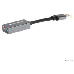 TELECOM <TA313U> Переходник USB2.0-->audio 0.1m [7958820049033/7958820049095]