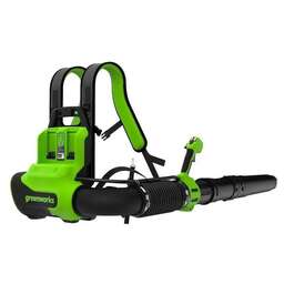 GREENWORKS Воздуходувка GD40BPG2 пит.:от аккум. зеленый/черный