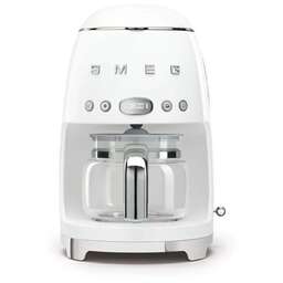 SMEG Кофеварка DCF02WHEU, капельная, белый