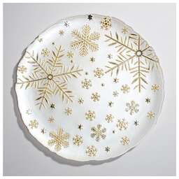 LEFARD БЛЮДО "CELEBRATION GOLD" 33 СМ МАЛ УП.-4ШТ МИН.ПАРТИЯ 338-112