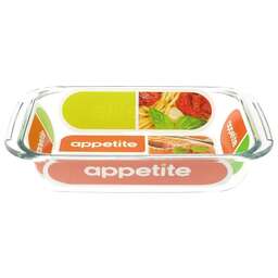 APPETITE PL7 стекл прям 23x15x4см/0,7л