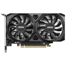 MSI Видеокарта NVIDIA GeForce RTX 3050 RTX 3050 VENTUS 2X 6G OC 6ГБ Ventus 2X, GDDR6, OC, Ret