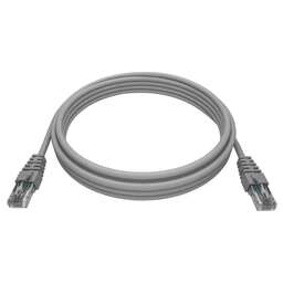 NTSS Патч-корд -PC-UTP-RJ45-6-1.0-LSZH-GY UTP RJ-45 вил.-вилка RJ-45 кат.6 1м серый LSZH 24AWG