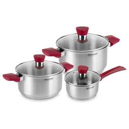 RONDELL Набор посуды Strike RDS-817 (ST) стальной