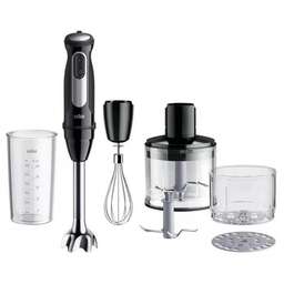 BRAUN Блендер погружной MQ55254MBK 1000Вт черный