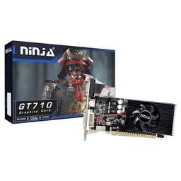 NINJA (SINOTEX) Видеокарта GT710 2GB 64bit DDR3 VGA DVI HDMI 1FAN LP RTL