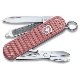 VICTORINOX Нож перочинный Classic Precious Alox (0.6221.405G) 58мм 5функц. розовый подар.коробка