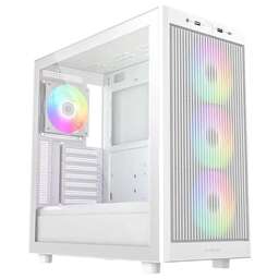 ID-COOLING Корпус Ware 510 белый без БП ATX 7x120mm 5x140mm 1xUSB2.0 1xUSB3.0 audio bott PSU