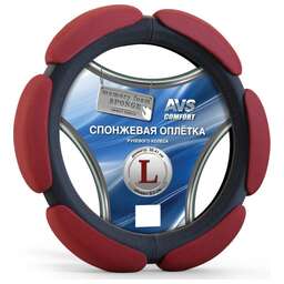 AVS SP-426L-RD спонжевая (размер L, красный)