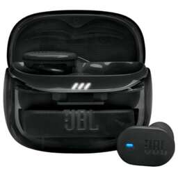 JBL Гарнитура внутриканальные Tune Buds 2 Ghost черный беспроводные bluetooth в ушной раковине ( TBUDS2GBLK)