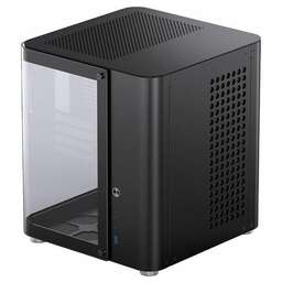 JONSBO Корпус mATX TK-1 2.0, Mini-Tower, без БП, черный [tk-1 2.0 black]