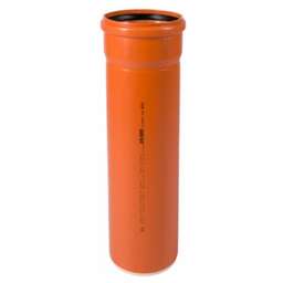 OSTENDORF Труба 110x5000мм KGEM SN8 НК PVC цв.рыжий