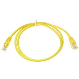 NONAME Патч-корд cat5E molded 1м желтый RJ-45 (m)-RJ-45 (m)