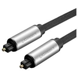 UGREEN Кабель аудио AV108, Toslink - Toslink, 3м, серый [10541]