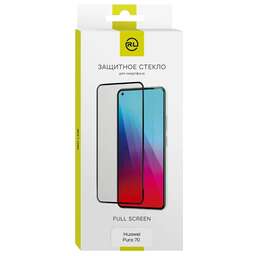 REDLINE Защитное стекло для экрана черный для Huawei Pura 70 2.5D 1шт. (УТ000039351)