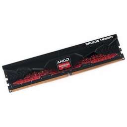 AMD Память DDR5 8GB 4800MHz R5S58G4800U1S Radeon R5 RTL PC5-38400 CL40 DIMM 288-pin 1.1В с радиатором Ret