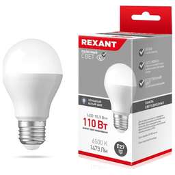 REXANT (604-010) A60 15,5 ВТ E27 1473 ЛМ 6500 K