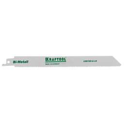 KRAFTOOL S1122VF, по дереву и металлу, Bi-Met, шаг 1.8-2.5 мм, 180 мм, полотно для сабельной пилы (159705-U-18)