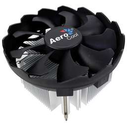 AEROCOOL Устройство охлаждения(кулер) BAS Soc-1151/1200 3-pin 24dB Al 100W 422gr Ret