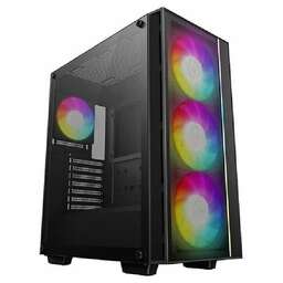 DEEPCOOL Корпус Matrexx 55 V4 черный без БП ATX 7x120mm 2x140mm 2xUSB3.0 audio bott PSU