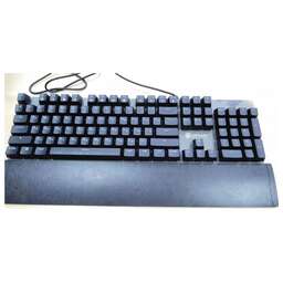 OKLICK Клавиатура Оклик 935G RAGNAR механическая черный USB Multimedia for gamer LED (подставка для запястий)