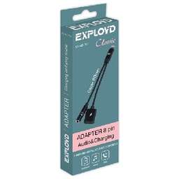 EXPLOYD EX-AD-761 Jack 3,5mm - 8 Pin Classic черный