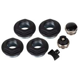 ROYAL THERMO Комплект монтажный 1”х 1/2" черный