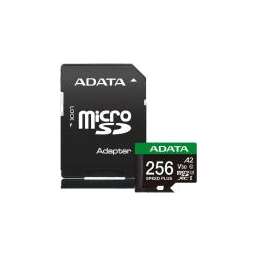 ADATA Карта памяти MICRO SDXC 256GB CLASS10 W/AD UD256GUI3V30A2SP-RA1