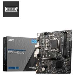 MICROSTAR Материнская плата MSI PRO H610M-G / Intel H610 LGA1700 2xDDR5 1xM.2 4xSATA D-SUB HDMI DP / mATX