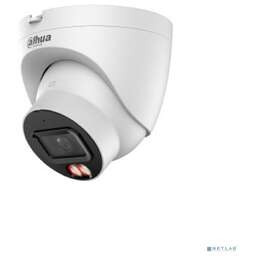DAHUA DH-IPC-HDW21249TP-S-IL-0280B Уличная купольная IP-видеокамера 12Мп; 1/2.5” CMOS; 2.8мм видеоаналитика: SMD Plus ИК 30м, LED 30м IP67 металл, пластик