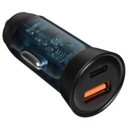 MAXVI АЗУ CCM-MS603PD 43W 6A (USB + Type-C, QC3.0 PD3.0) black
