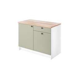 Candy ModulE, с ящиком и столешницей, 120x91х61 см (TD0053883RU), зеленый матовый