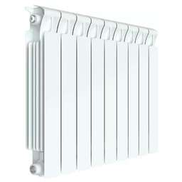 RIFAR Радиатор биметаллический Monolit 500 х 9 секций боковое подключение